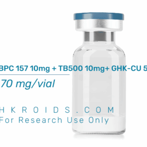 Buy 99.55% Blend: BPC 157 10mg + TB500 10mg+ GHK-CU 50mg Wholesale 1kit